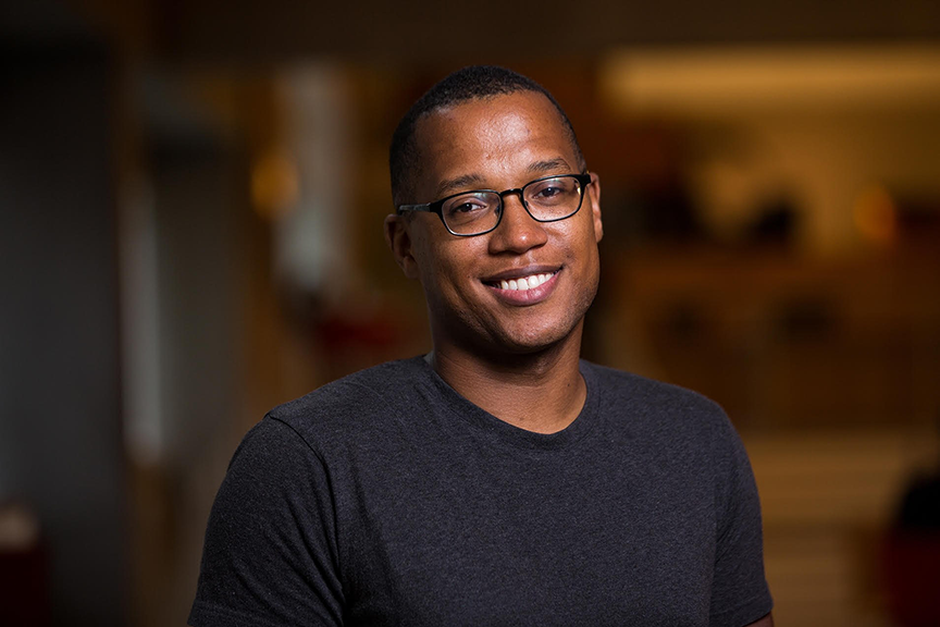 Playwright Branden Jacobs-Jenkins.